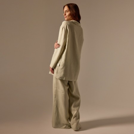Female featherbone (shirt and trousers) SL Home p. L, light green-7