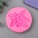 Mold Silicon "forget -me -nots" 2.6x5.7x5.7 cm