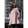 Female coat, size 48, pink color