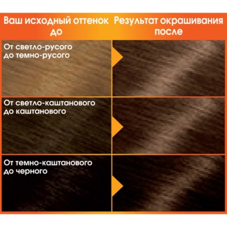 Hair dye Garnier Color Naturals, tone 6, hazelnut-3
