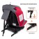 Car Seaiser Car Seedek 0+/1/2/3 (0-36 kg), ISOFIX fastening, red-gray color