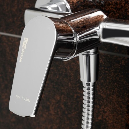Shower mixer Wasserkraft dill 6102, single -leaf, without spout, chrome-1