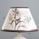 Lamp table ceramics "Field flowers" E14 25W 220V 37.5x25x25 cm
