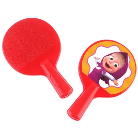 Game set, missiles 8 × 12 cm and two balls, Masha and the bear-1