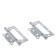 Loop Plum without insert "Standard" 100x63 2BB CP, 2 mm, 1 pc, color chromium