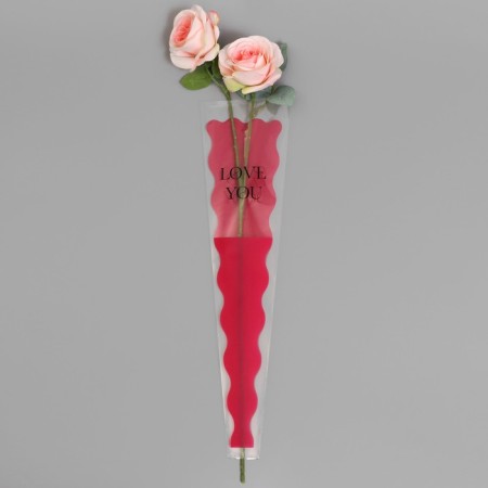 Packet stoop for flowers, "feelings", 12.5+4x45 cm, Barbie-1