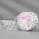 Kapron ribbon “peas”, 50 mm, 23 ± 1 m, white color