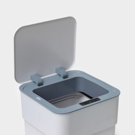 Garbage bin Savanna, folding, 18 l, white color-6
