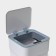 Garbage bin Savanna, folding, 18 l, white color