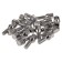 Wheel bolt, Skyway, m12x1.50x28 cone, key 17mm, chrome, l = 55mm, set 20 pcs