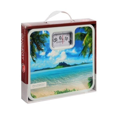 Floor Libra Energy ENM-409F, mechanical, up to 120 kg, picture "Beach"
