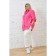 Female trousers, size 66, white color