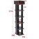 Stellage Nord No. 2, 250x300x1196, Wenge