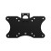 LE’SER LST-210.04 bracket, for TV, inclined-horned, 10-50 ", 50-204 mm from the wall, black