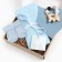 Gift set of crumb I "My first gift", diaper 100x130 cm and accessories