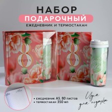 Gift set A5 Diary, 80 liters. and thermostatic 350 ml 