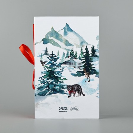 Box - Kniga "Fairytale holiday", 20 x 12.5 x 5 cm, New Year-3