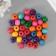 Beads for creativity tree "Balls Color Neon" set 35 pcs d = 1.4 cm