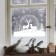 Window sticker "Magic near", reusable, 50 x 70 cm, new year