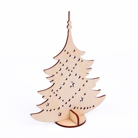 New Year's Christmas tree desktop "New Year!", 130 x 175 mm