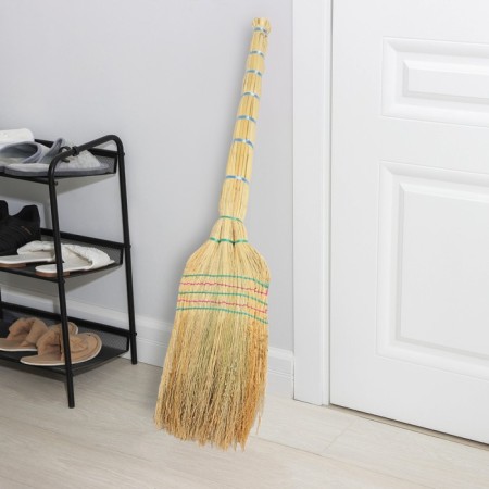 Uzbek Venik from Sorgo 5-Carious 3-Raming, handmade, 90-95 cm