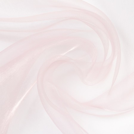 Organza curtain 290x260 cm, pink, 100% polyester-3