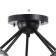 Chandelier 6591172/5 E27 40W Black 54x54x28 cm Bayerlux