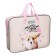 Folder with A4+handles, 360 x 290 x 70 mm, textile, Erichkrause Corgi Puppy 60235