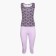 Female set (T -shirt, Bridges), lilac color, size 46