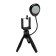 The tripod for MB Mobility MRL-5, with a ring lamp, black