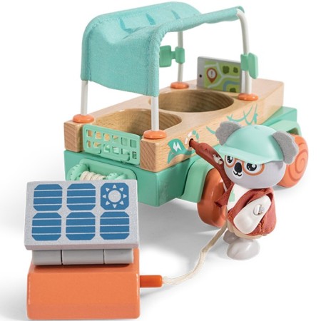Set of game Hape "Coal Family and Solar Adventures by Offasses"-1