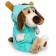 Soft toy "BABY BABY in the overalls" Dog ", 20 cm