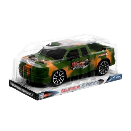 Inertial car "Military jeep", mix-4