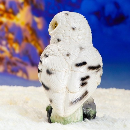 Garden figure "Owl Polar" 24.5 cm-4