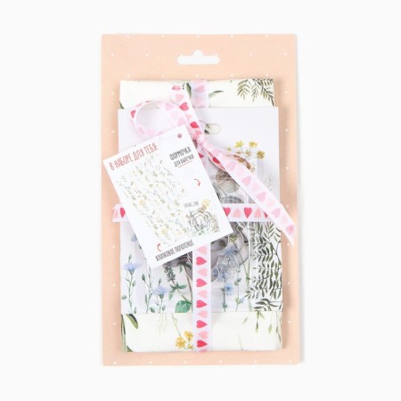 Set "Spring Time" towel 40x73cm, sarzha 190g/m2, cookies for cookies-4