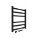 Electric towel Indigo Oktava Slim 3, 600x500 mm, hidden installation, black