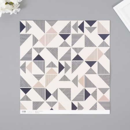 Scraping paper "Scandy" density 180 grams set 5 pcs 30.5x32 cm-2