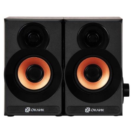 Roll speakers OK-161 2.0 black/cherry 6Wt-3