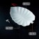 Porcelain dish Magistro "Leaf", 31 × 22 × 3.5 cm, white color