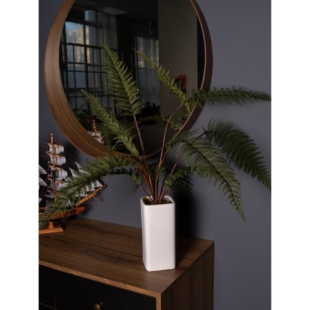 Fern in a ceramic pot, 110 × 110 × 930 mm, green / white color-6