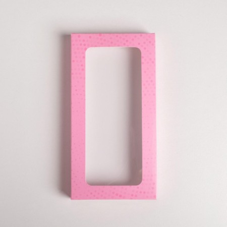 Chocolate box, confectionery packaging, “for a sweet life”, with a window, 17.3 x 8.8 x 1.5 cm-3