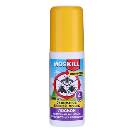 Replaced Moskill repellent from mosquitoes and ticks, 100 ml