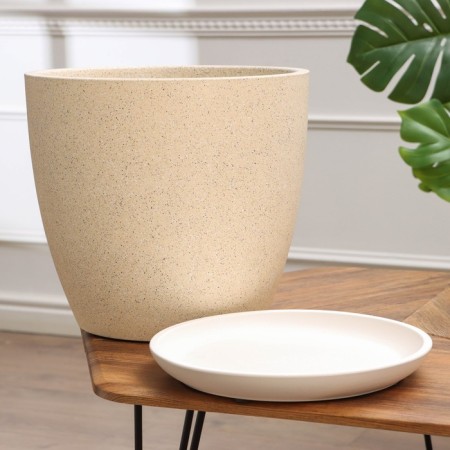 Flower pot "Beige bud №8", 22 l-1