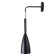 Bra "drop" E27 40W black 10x10x35-135cm