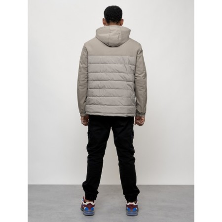 Sports male jacket, size 58, gray color-9
