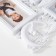 Photo frame plastic in 3 photos 10x15 cm "Cosmonaut on the Moon" White 1.5x32.8x28 cm