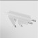 Angle-connector 45 ° Gravity built-in, white