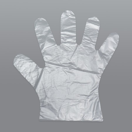 Disposable gloves, universal size, 100 pcs, 0.4 microns, transparent-2