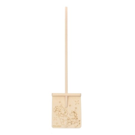 Wooden shovel “New Year! Funny bunny "-1