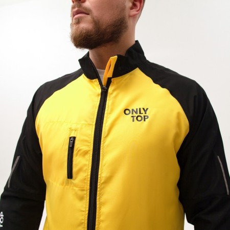 Vetrovka Onlytop Unisex Black/Yellow, p. 56-14